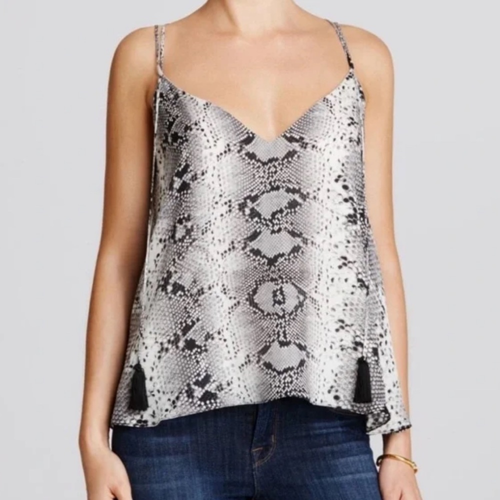 Elizabeth and James Silk Tank
